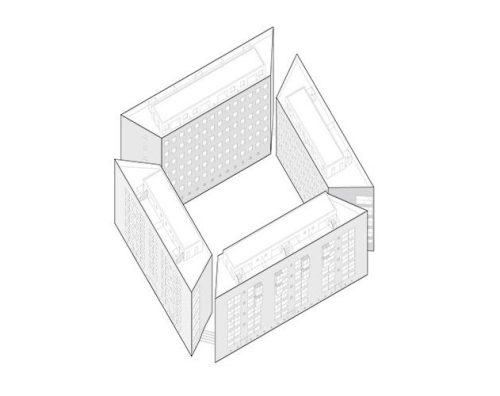 1995 SOCIAL HOUSING, LAS ROSAS, MADRID HONORABLE MENTION COMPETITION
